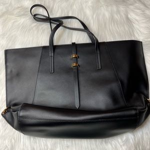 Zac Posen Tote Bag with Gold hardware
